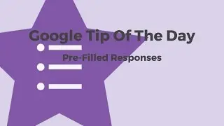 Pre Filled Responses