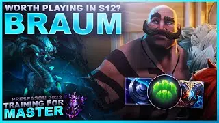 IS BRAUM WORTH PLAYING IN S12? - Training for Master | League of Legends