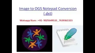 Image to OGS Notepad Conversion (.dxt) Notepadapp