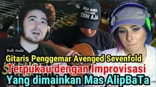 Gitaris penggemar Avenged Sevenfold Terpukau dengan Improvisasi yang dimainkan Mas Alipbata