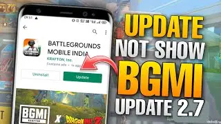 😱Update option not showing // Bgmi 2.7 update kaese kare // how to update Bgmi 2.7 version