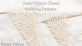 Chunky Shawl Knitting Pattern