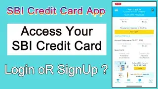 💥How to Register SBI Card App & activate SBI Card in First Time