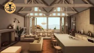 Driftwood Summer Home | The Sims 4 Speed Build