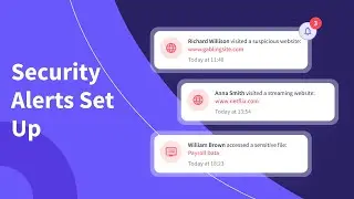 Security Alerts: Set up
