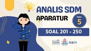 Soal Analis Sumber Daya Manusia Aparatur | Persiapan Tes CPNS & PPPK 2024 Bagian 5