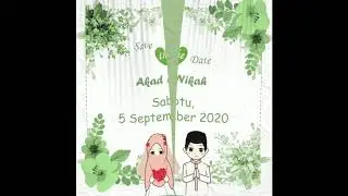 TEMPLATE UNDANGAN VIDEO PERNIKAHAN GRATIS !!! | UNDANGAN DIGITAL | WEDDING INVITATION FREE PART 3