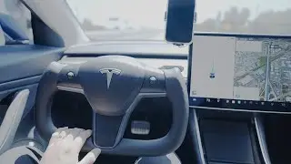 Zimablue Yoke Steering Wheel Tesla Model 3/Y - Unboxing Video