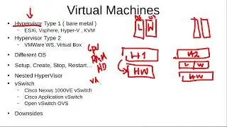VIRTUALIZATION 1:   vMachines