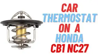 Honda CB1 400 Thermostat Housing Disassembly