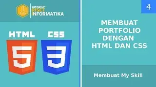 Membuat Portfolio dengan HTML dan CSS #4 Membuat My Skill
