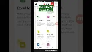 Ubah JPG ke PDF Tanpa Aplikasi