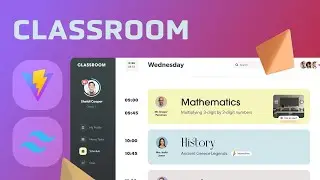 Classroom, Dribbble Challenge | Vuejs 3 & tailwindcss