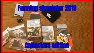 Farming simulator 2019 collectors edition unboxing