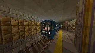 МЕТРО В МАЙНКРАФТ Поездка Пл.Диграна - Математическая с информатором