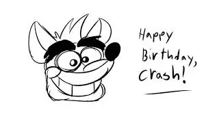 Happy birthday, Crash Bandicoot!