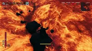 flametal mining with basalt bombs: valheim ashlands
