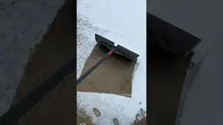 Not enough snow for the snow blower