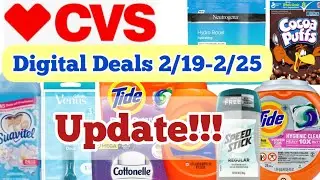 CVS Digital Deals and Coupon Deal Updates (2/19-2/25)