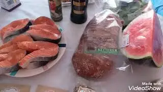 Закупка продуктов в CAPRABO на 37 €.Испания 2021.
