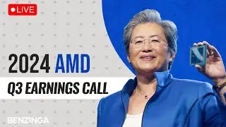 🔴WATCH LIVE: Advanced Micro Devices Q3 2024 Earnings Call | $AMD