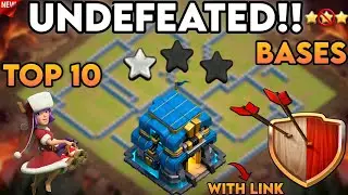 UNDEFEATED!! TH12 NEW BASES!! WITH LINK + REPLAY!! NEW BASE DESIGN WAR|CWL|PUSH IN CLASH OF CLANS