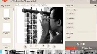 Richard's Online Ordering For Prints - Preview
