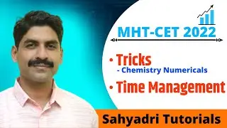 Tricks | Time Management | MHT-CET 2022 | Sahyadri Tutorials |