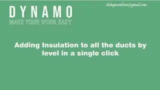 How to add insulation using g dynamo