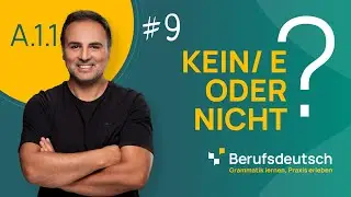 No or Not? 🤔 Learn German 🇩🇪 | Chapter 9 A1.1 |