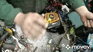 Собираем ручку газа Partner 350S