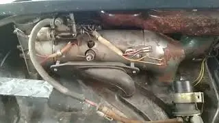 Запуск печки запорожца.