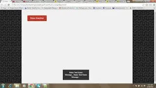 HTML CSS & JavaScript Tutorial For Beginners Part 25: How To Create A Snackbar