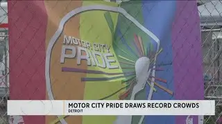 Motor City Pride takes to the streets of downtown Detroit