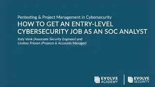 How to get an entry level cybersecurity job as an SOC analyst