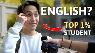 Can Top 1% Students in Japan Speak English? | Street Interview