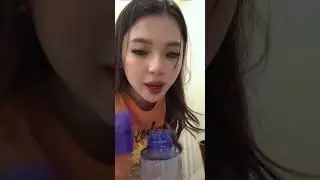 live cewek baju orange cantik bngt