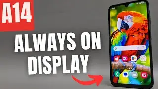 Samsung Galaxy A14 5G - Enable Always On Display AOD