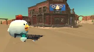 попал на дикий запад в чикен ган