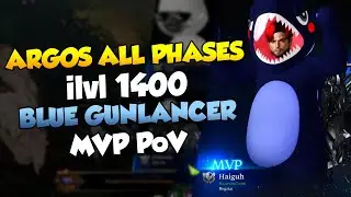 Lost Ark: Argos All Phases Blue Gunlancer Gameplay!