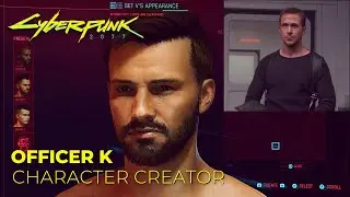 Officer K from Blade Runner 2049 (Ryan Gosling) - Cyberpunk 2077