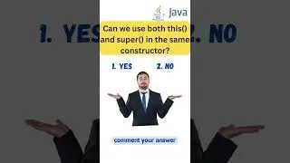 java super keyword question | this keyword in java |  java language  | Java mcq  question