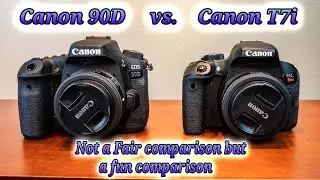 Canon 90d vs Canon t7i with Video and Photo Samples
