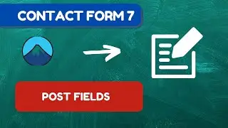 How To Add Posts In Contact Form 7  | In Wordpress 2023