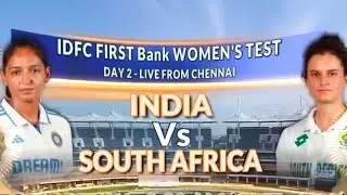 India women Vs south Africa Women 1st Test Day 2 Highlights 2024 | IND W Vs SA  