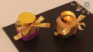 Manualidad - Frascos Navideños
