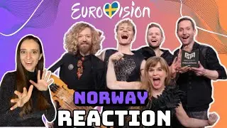 Gåte Ulveham REACTION | Norway Eurovision 2024