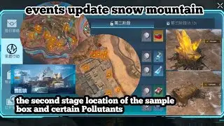 UNDAWN events leaked the location of the sample box and the second stage specific Pollutants