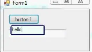 Create a popup input box with C#