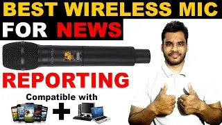 Best Wireless Mic for Reporting INDIA 2021 || Professional Wireless Microphone